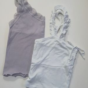 2 Cute Crop Tanks - Forever 21 & Pacsun